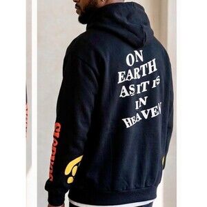 HBAT On Earth As It Is In Heaven Holy Graphic Streetwear Pullover Hoodie XL